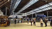 The concourse at High Level Queen Street. Little sign of the rebuild so far.<br><br>[Beth Crawford 18/05/2017]