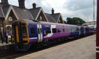 158797 'Jane Tomlinson' southbound at Settle on 140617. I photographed it (her) at Leeds several years ago [see image 42302].<br><br>[Bruce McCartney 14/06/2017]