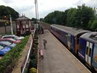 Train from Carlisle heading south. <br><br>[Bruce McCartney 14/06/2017]