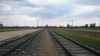 The sidings outside the infamous Birkenau concentration camp in Poland, seen on 19th June 2017.<br><br>[Alan Cormack 19/06/2017]