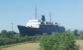 The poor old ship is still there. Former TSS Duke of Lancaster at the Mostyn shoreline by Llannerch-y-Mor (half way between Mostyn and Holywell Junction). This former British Railways vessel was in operation between 1956 and 1979. The plan for her to be 'The Fun Ship' largely frustrated she may now become an art gallery.<br><br>[John Yellowlees 18/06/2017]