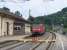 A southbound chemicals train hurries through Hornberg in the Black<br>
Forest on 2nd June, hauled by a DB Class 185 medium-powered electric freight<br>
loco . The red and white barrier on the barrow crossing in the foreground<br>
will be retracted once the train has passed - by the signaller in the (brown<br>
clad) control room on the platform - allowing passengers to reach the<br>
station's northbound platforms. [With thanks to Bill Jamieson for loco<br>
intelligence]<br>
<br><br>[David Spaven 02/06/2017]