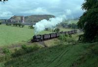 No 17 heads to the exchnage sidings with a loaded coal train at Bedlay.<br><br>[Andy Kirkham //]