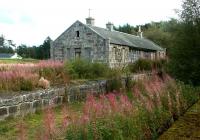 The former station at Grantown-on-Spey East in September 2004.<br><br>[John Furnevel 12/09/2004]