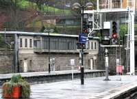 Old West box, Waverley, June 2004. Surely a missed opportunity for an interesting combined coffee shop / heritage project in Princes Street Gardens?<br><br>[John Furnevel 02/06/2004]