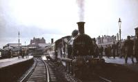 SLS/BLS <I>Scottish Rambler No 2</I> stands at Stirling on 12 April 1963 behind CR123.<br><br>[John Robin 12/04/1963]