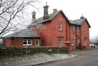 Transformation at Thornhill station. A former run-down ex-BR property now converted into 5 flats. January 2006. <br><br>[John Furnevel 31/01/2006]