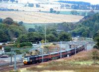 GNER service at Grantshouse. Aha, a new viewpoint ...<br><br>[Ewan Crawford /09/2003]