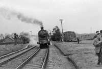 NB 256 en route from Alloa to Bonnybridge Canal.<br><br>[John Robin 30/03/1964]