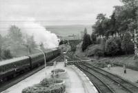 45136 leaves Gleneagles for Stirling.<br><br>[John Robin 14/09/1963]