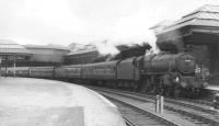 44719 enters Perth in August 1963 with a Dundee train.<br><br>[John Robin 14/08/1963]