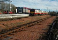 The bay platform at Airdrie.<br><br>[Ewan Crawford //]