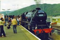 44767 entertains the tourists at Fort William<br><br>[John Robin //]