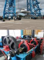 There is a visitor centre at the Middlesbrough Transporter Bridge from where there are site tours. Operations in the winding room are explained and there is an opportunity to travel to the top of the bridge in a lift and walk on the deck. The bridge is now operated by computer and the cab on top of the gondola is effectively redundant. <br><br>[Mark Bartlett 24/06/2017]