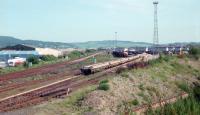 North end of Perth New Yard in 1989, looking south.<br><br>[Ewan Crawford //1989]