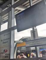 Rail information is available at St Andrews Bus Station. Will this be as good as it gets? (The St Andrews branch closed in 1969).<br><br>[John Yellowlees 16/06/2017]