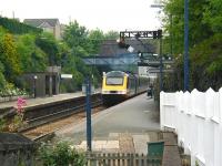 A Penzance - Paddington HST at Liskeard platform 2 on 1 June 2002<br><br>[Ian Dinmore 01/06/2002]