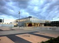 I am reliably informed that in a city of 130,000 people, Cambridge has 55,000 'knowledge intensive employees', and 4,400 'knowledge intensive employers'. Which could explain, indirectly, why this new station, opened on 21 May 2017 close to Cambridge Science Park, practically smells of money. Speaking of computers, the disabled parking symbol in the foreground appears to be pixellated.<br><br>[Ken Strachan 10/07/2017]