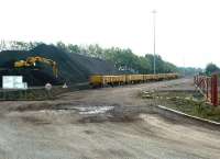 The ballast siding at Millerhill in October 2004 [see image 3447].<br><br>[John Furnevel 06/10/2004]