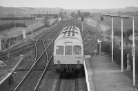 101 324 enters Drem with a service from North Berwick in 1988.<br><br>[Bill Roberton //1988]