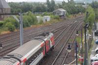 1E13 departing from Stirling with the Inverness to London Kings Cross.<br><br>[Alastair McLellan 29/07/2017]