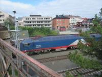 A Kiruna ore loco at Narvik.<br><br>[John Yellowlees 20/07/2017]