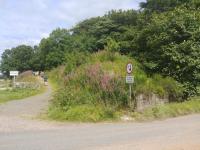 The annual <I>Railway Relay Race</I> from Peterhead to Ellon took place on 6th August 2017. This is a minor road crossing and the remains of a bridge abutment half way between Auchnagatt and Ellon where the runners changed over.<br>
<br><br>[Alan Cormack 06/08/2017]