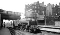 A1 Pacific 60127 <I>Wilson Worsdell</I> stands at the north end of Carlsle's platform 4 on Saturday 25 July 1964.<br><br>[K A Gray 25/07/1964]