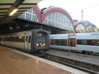 Danish units at Copenhagen main station.<br><br>[John Yellowlees 21/07/2017]