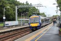 170474 arriving at Croy with an Alloa to Glasgow Queen St. service on 30th July 2017.<br>
<br><br>[Alastair McLellan 30/07/2017]