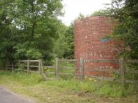 Having travelled along the A38 heading to and from the Midlands frequently over many years it came as a big surprise, having pulled off into a lay-by in rain to check trailer and livestock whilst returning north, to be confronted by a tunnel airshaft sitting almost alongside us only some 4-5 metres away. This is believed to be over the up side bore of the Alfreton Tunnels on the Erewash Valley line from Clay Cross to Trent Junction<br><br>[David Pesterfield 28/07/2017]