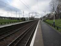 Waiting on next train, travelling from Motherwell to Edinburgh the long way round.<br><br>[Gordon Steel 06/03/2017]