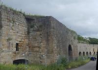 The Limekilns at Charlestown Harbour in 2017. The Charlestown Railway ran to the right.<br><br>[John Yellowlees 02/07/2017]