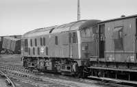 24006 at Kinneil Colliery.  The van in the background wouldn't be going far ...<br><br>[Bill Roberton //1974]