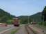 On 8th June 2017 a lonely timber wagon sits in the freight yard at<br>
Fridingen an der Donau on the single-track Tuttlingen-Sigmaringen line,<br>
while an IRE service from Ulm disappears towards Donaueschingen.<br>
<br><br>[David Spaven 08/06/2017]