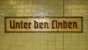 Berlin S Bahn Station Unter Den Linden (Under the Lime Tree) a famous place and song and still with its original after the war. [The station is now known as Berlin Brandenburger Tor. The sign is, remarkably, from 1936 - Ed]<br><br>[Gordon Steel 09/12/2006]