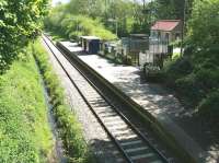 High noon at Kildale on the Middlesbrough - Whitby line on sunny 3 June 2013. View is east from the footbridge looking towards Grosmont. [Ref query 4 October 2017]<br><br>[John Furnevel 03/06/2013]