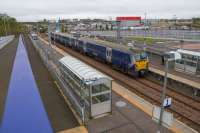 This is a Caldercruix to Edinburgh traih at Armadale on Sunday 8th October 2017. Caldercruix was acting as a terminus as the line was closed west from there to Shettleston.<br><br>[Ewan Crawford 08/10/2017]