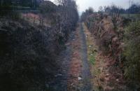 View towards Paisley at Kilmacolm in 1987, four years after closure.<br><br>[Ewan Crawford //1987]