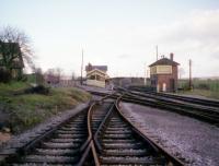 A view east at Cranmore in 1977 during the early days of the East Somerset Railway. It had developed considerably by my last visit in 2014.<br><br>[John McIntyre /03/1977]