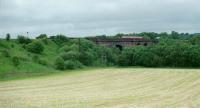 A southbound Sprinter passes over the Ballochmyle Viaduct in 2002. This is the view from the east side.<br><br>[Ewan Crawford //2002]