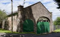 The original Newtyle station trainshed, viewed from the south west.<br><br>[Colin Martin 24/06/2017]