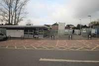 The brand new ticket office and platform access facilities at Blairhill on 3rd November 2017, a great improvement on the old office and stairs. <br>
<br><br>[Alastair McLellan 03/11/2017]