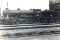 Gresley K2 2-6-0 61764 <I>Loch Arkaig</I> photographed on Eastfield shed in the summer of 1958. <br><br>[G H Robin collection by courtesy of the Mitchell Library, Glasgow 01/07/1958]