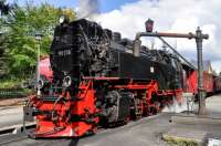 HSB 99 236 at Drei Annen Hohne with the 14:15 train to Brocken on 18 September 2017.  This locomotive is one of the batch of 17 New Steam Engines built in the 1950s for use on the 1000 mm gauge system in the Harz Mountains.  When converted to oil-burning in the 1970s, it carried the number 99 0236.  When restored to coal-burning in the 1980s it carried the number 99 7236-5 but now just sports 99 236!<br><br>[Norman Glen 18/09/2017]