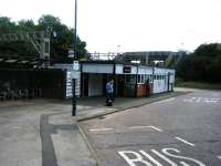 The station frontage at Winsford.<br><br>[Veronica Clibbery 07/09/2017]