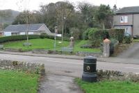 This footpath at Campbeltown follows the course of the narrow gauge railway and is seen here entering the small glen where there was a 1:35 gradient for trains to tackle as they headed for Machrihanish.  <br><br>[Mark Bartlett 22/10/2017]