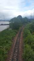 The line at Kincardine, still in use in July 2017, although not a huge amount of use with the closure of Longannet Power Station.<br><br>[John Yellowlees 02/07/2017]