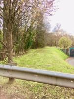 This is the trackbed for the Mortlach Branch just before the Mortlach<br>
Distillery, which came off the Keith & Dufftown Railway at Parkmore<br>
Junction. Opened in 1897, Closed ? <br>
<br>
<br><br>[Caleb Abbott 01/11/2017]