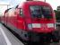 DB 182 001 about to take RE11 from Magdeburg to Frankfurt (Oder).  182 001 was the first of 20 locos of this type which were acquired by DB in 2001 for through freight workings into Austria but then displaced to DB Regio duties by the 185 Class locos (also dual voltage).  We had just arrived on this train, as the RE7, from Berlin Hauptbahnhof, on Saturday 16th of September 2017.  En route we had been proof-reading a translation about a high speed rail milling machine made by a company in Brandenburg, through which we passed - rather appropriate! With thanks to Bill Jamieson for the locomotive information.<br><br>[Norman Glen 16/9/2017]